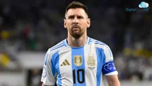 Lionel Messi in Argentina Shirt