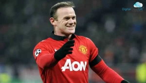 Wayne Rooney smiling towards audience