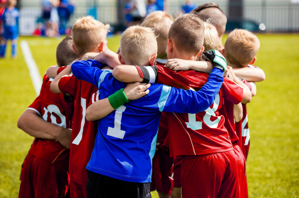 Grassroots players on field 2